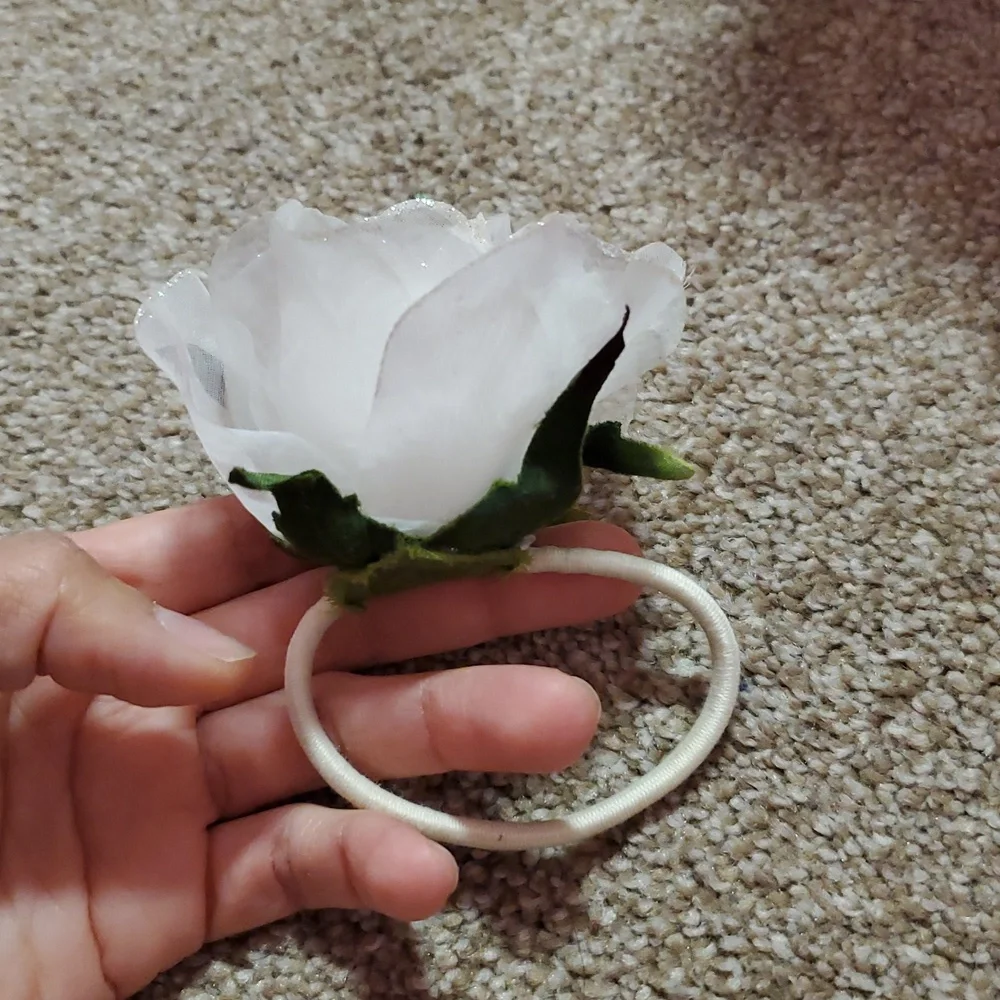 3 Flower Hair Pieces